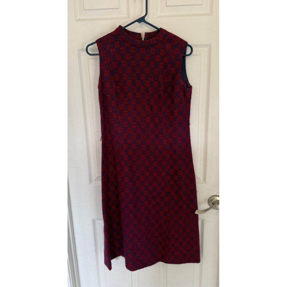 Vintage 70's Reflections By Beverly Moyer Lord & Tylor Wool Dress Suit Small - Picture 7 of 13